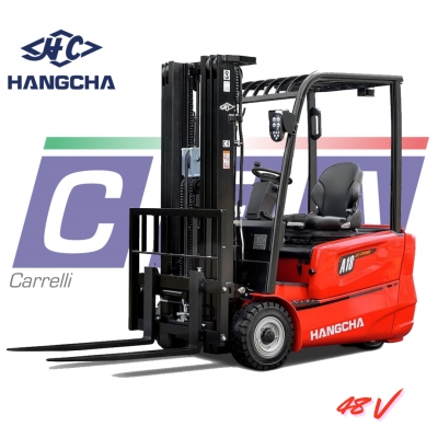 HANGCHA - CARRELLO ELEVATORE FRONTALE ELETTRICO 3 RUOTE (13-20Q)