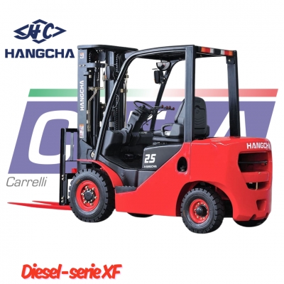 HANGCHA - CARRELLO ELEVATORE FRONTALE DIESEL (15-35Q) serie XF