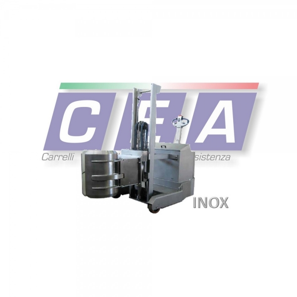 MAN0415 - GIRAFUSTI ELETTRICO NUOVO - INOX