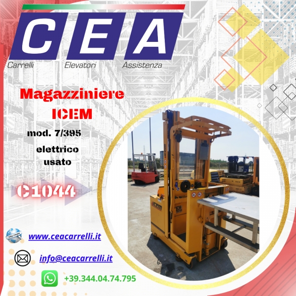 C1044 - Magazziniere per Picking - usato ICEM 7/395