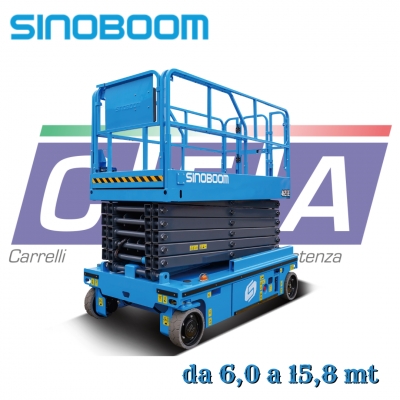 SINOBOOM - PIATTAFORME SEMOVENTI ELETTRICHE A FORBICE